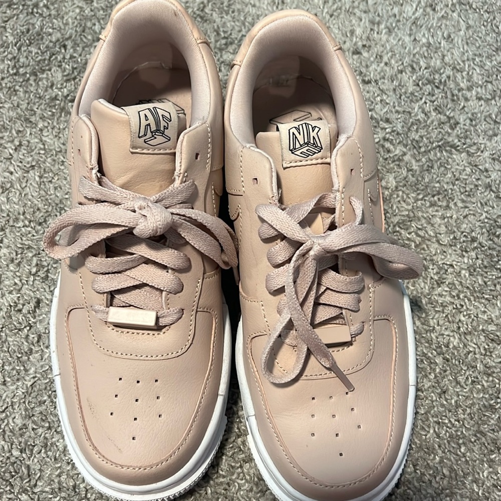 Blush Nike Air Force 1 Sneakers